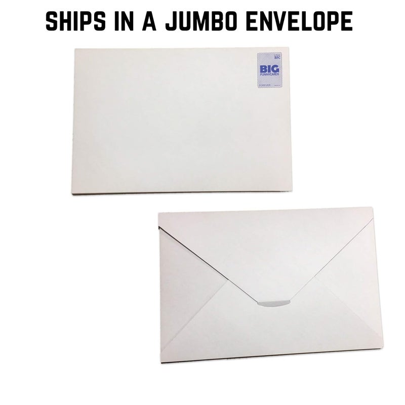 VictoryStore Jumbo Birthday Cards: Giant Birthday Card (Balloon Letters) Oversized Greeting Card With Envelope, American Made (24x36 Inches) - Image 5